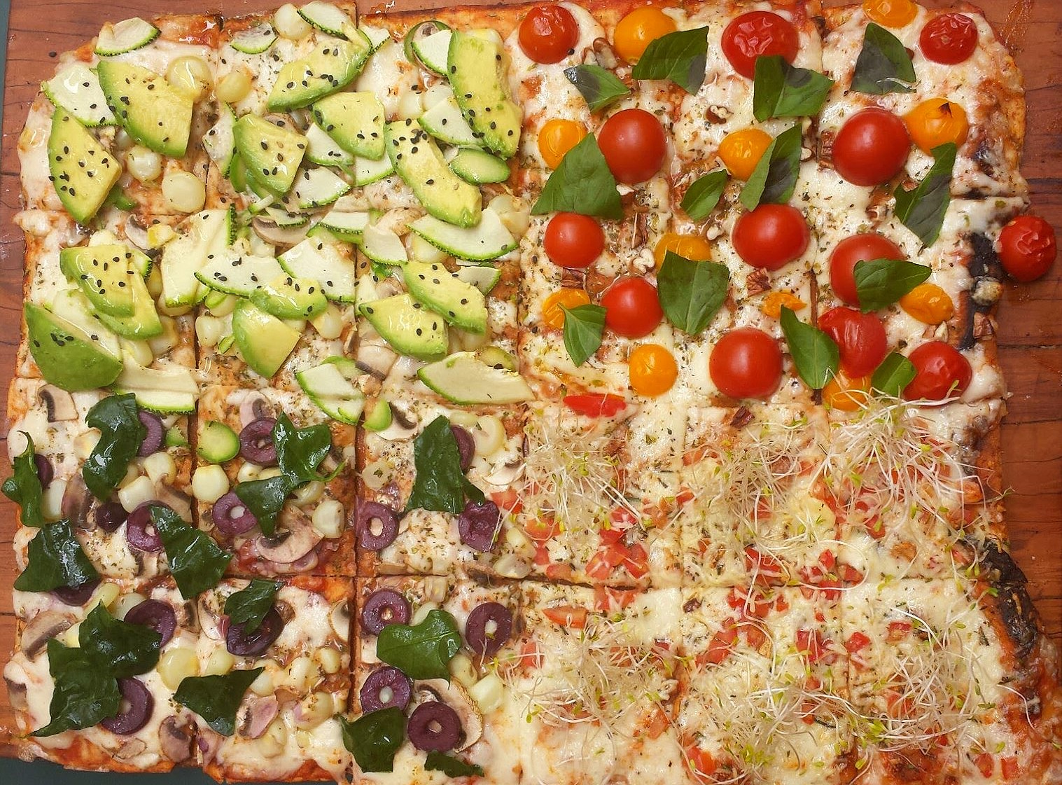Veggie pizza