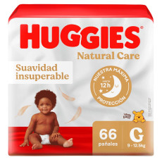 Pañal Natural Care 48u (Talla G) - Huggies