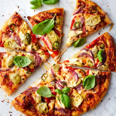 Veggie Pizza - Pizza especial familiar
